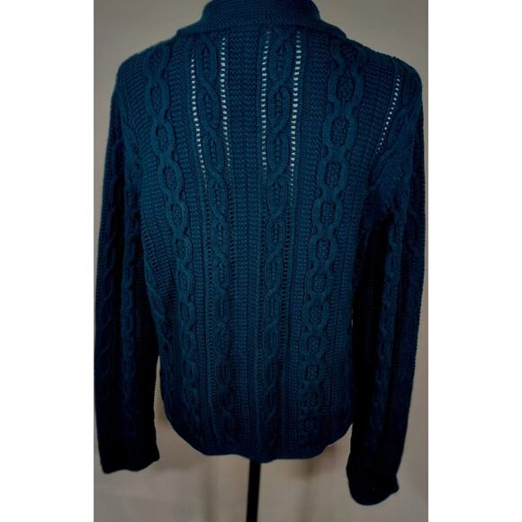 Valerie Stevens Women's Size XL Zipper Sweater/ JacketBust 45" CB 22" NWOT - Picture 3 of 8